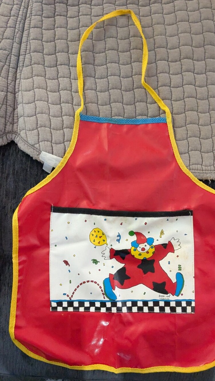 Vintage Snap Ups Kids, NY - Kid's PVC Apron Collectible